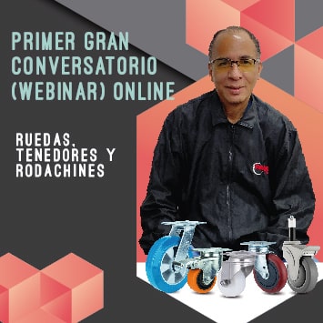 PRIMER CONVERSATORIO ONLINE SOBRE RUEDAS, TENEDORES Y RODACHINES